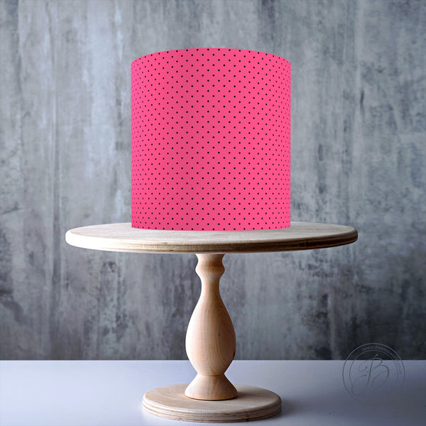 Pink Watermelon Seamless Pattern edible cake topper decoration