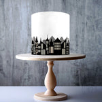 Superhero City Skyline bundle 3D effect edible cake topper decoration