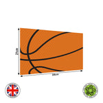 Basketball pattern Ball rubber texture edible cake topper decoration