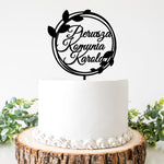 Personalised Pierwsza Komunia Swieta - Hoop First Holy Communion cake topper