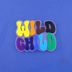 WILD CHILD retro style Cake Charm