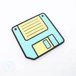 Floppy Disk Retro pastel pop art style Cake Charm