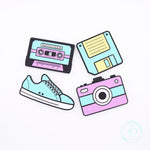 Camera Retro pastel pop art style Cake Charm