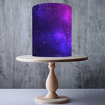 Panoramic Seamless Galaxy edible cake topper decoration