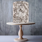 Panoramic Seamless Marble edible cake topper decoration