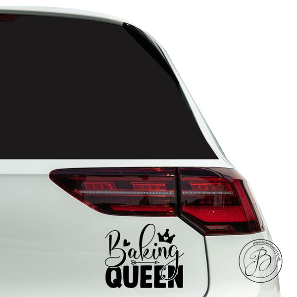 Baking QUEEN Vinyl Sticker