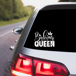 Baking QUEEN Vinyl Sticker