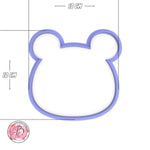 Bear cub Cookie and Fondant cutter