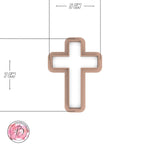 Christian cross Cookie and Fondant cutter