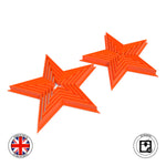 Set 10x Star 1cm to 10cm Cookie and Fondant cutter