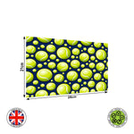 Tennis Balls Seamless Pattern edible cake topper decoration