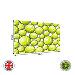 Tennis Balls Seamless Pattern edible cake topper decoration