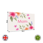 I LOVE YOU Mom Mother's Day edible cake topper decoration