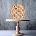 Basket Weave Woven Pattern edible cake topper decoration