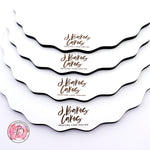 Wavy Personalised Premium White 6mm MDF Cake boards