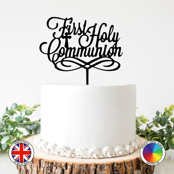 First Holy Communion cake topper