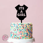 it's a Girl - baby shower cake topper