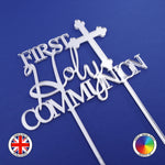 First Holy Communion cake topper (Cross)