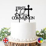 First Holy Communion cake topper (Cross)