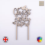 Personalised Chrzest Swiety - christening cake topper