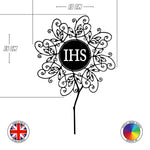 IHS - First Holy Communion cake topper