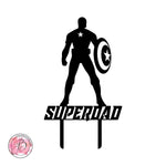 SUPERDAD - fathers day cake topper