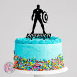 SUPERDAD - fathers day cake topper