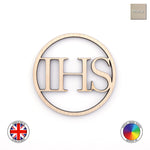 IHS Charm - First Holy Communion cake topper