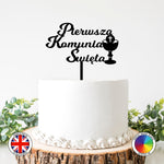 Pierwsza Komunia Swieta - First Holy Communion cake topper