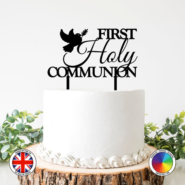 First Holy Communion cake topper