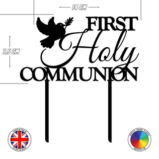 First Holy Communion cake topper