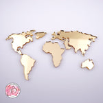 World map Cake Charms