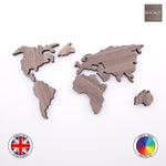 World map Cake Charms