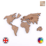 World map Cake Charms