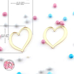 5x Cute Heart Cake Charm