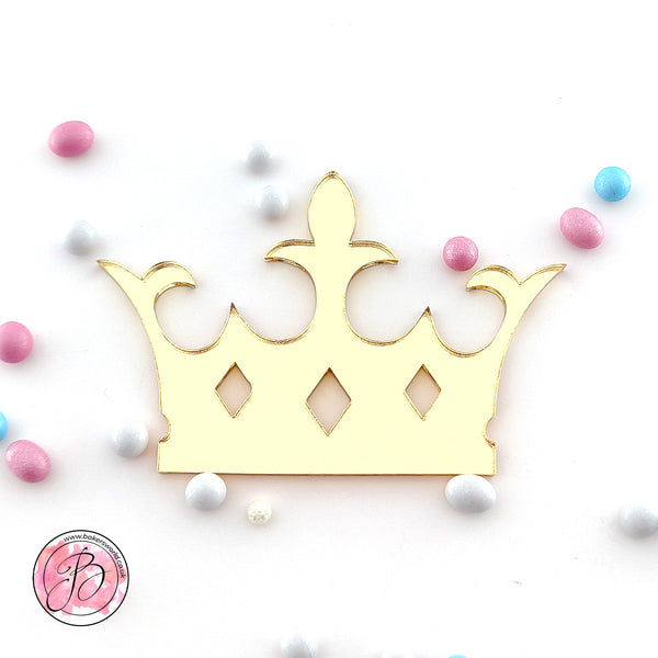 Queen's Crown Cake Charm