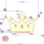 Queen's Crown Cake Charm