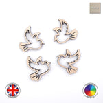 4x Dove Communion Cake Charms