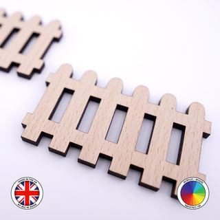 2x Picket Fence panel Charms