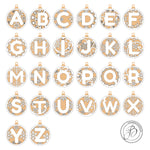 Christmas Alphabet Baubles dual-layer wooden ornament Decor