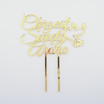 Personalised Chrzest Swiety - christening cake topper