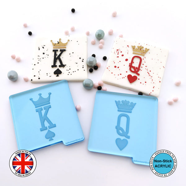 King & Queen Valentine's Day Embossers Set