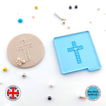 Cross with heart First Holy Communion Embosser