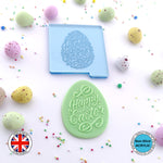 "HAPPY EASTER" Egg Ornaments Easter Embosser