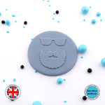 Bearded Man in Sunglasses Embosser for Him