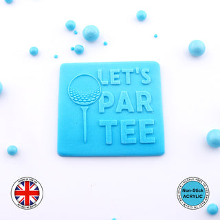 Golf Ball " LET'S PAR TEE" Embosser