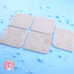 Tiles Pattern Embossers set of 5