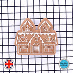 Gingerbread Village (large house) Christmas Embosser